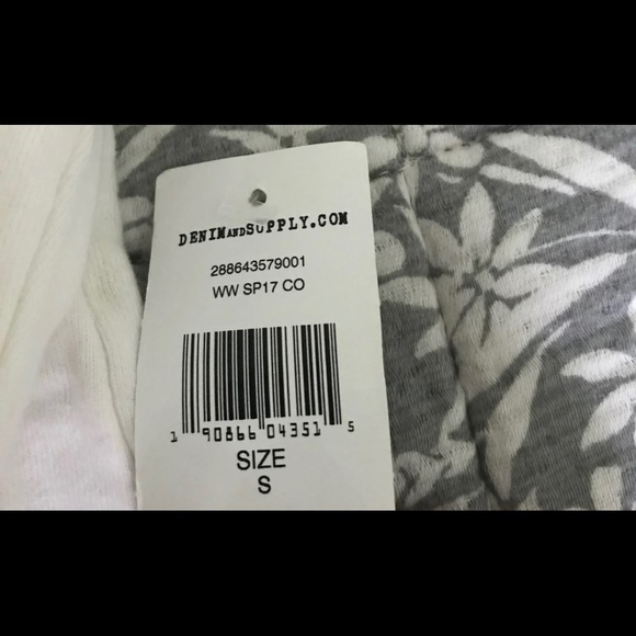 Denim and Supply Cropped Hoodie - Picture 2 of 3